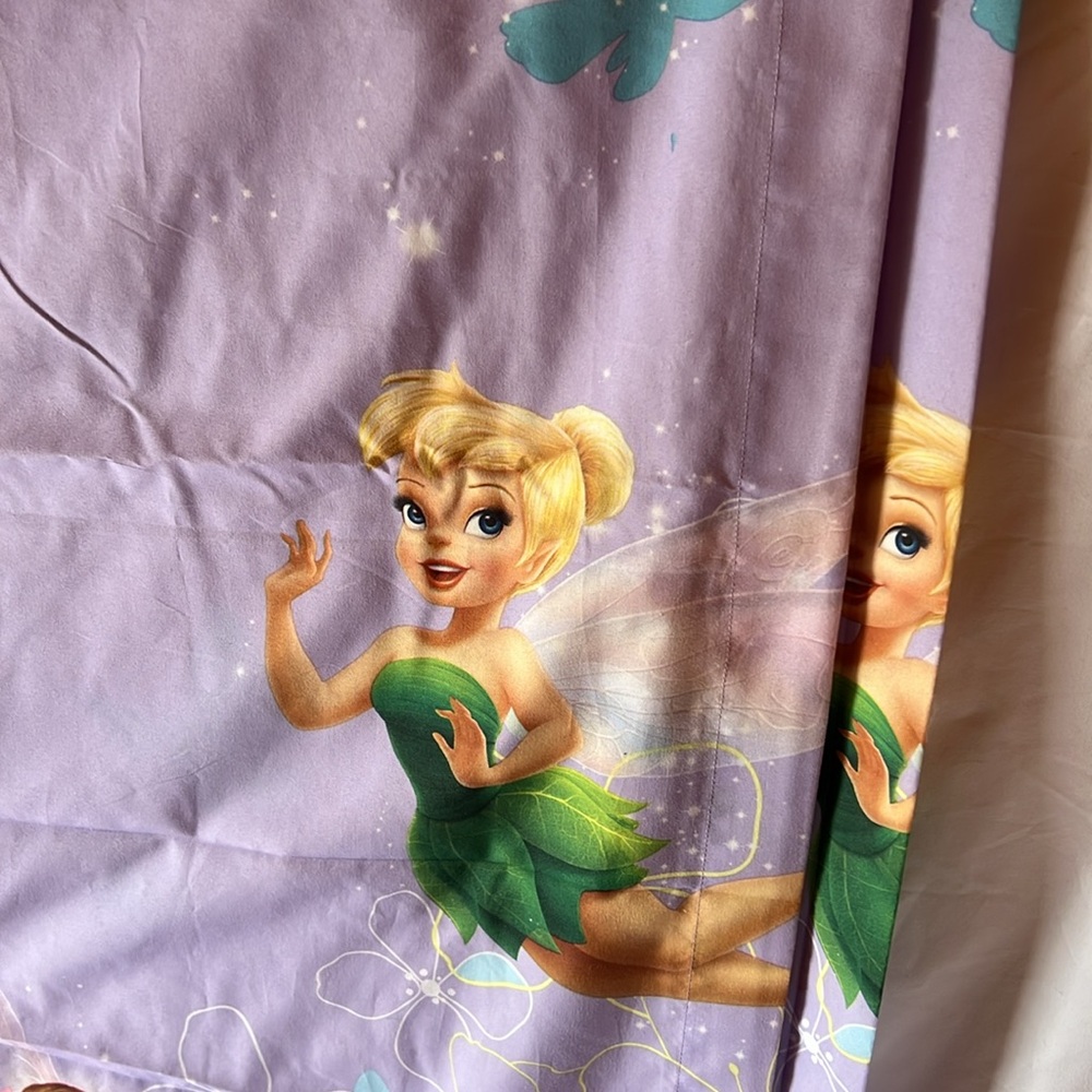💚 3 for $15 💚   -   Fairies Curtains Panels Set with Tiebacks - Picture 4 of 16